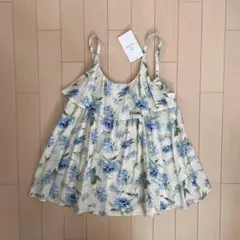 新品♪ブランシェス☆ 花柄キャミソール 150
