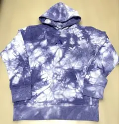 新品 adidas メンズSタイダイ フード付きスウェット パーカー パープル