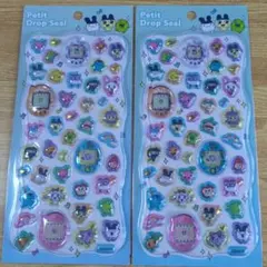 正規品　プチドロップシール　たまごっち　２枚セット