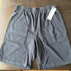 GU ウォッシュドスウェットハーフパンツ ダークグレー M 新品のサムネイル