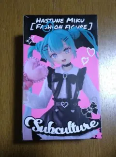 【未開封品】タイトー　初音ミク fashion フィギュア subcultureのサムネイル