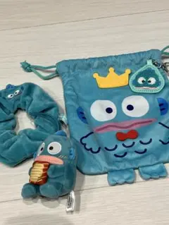 サンリオ ハンギョドン ポーチシュシュキーホルダーグッズセット