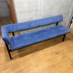 最終値下げ】送料込み IDEE 受注生産品ソリッドベンチ(ネイビー