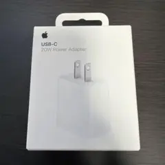 【新品未使用】 Apple 純正 20W USB-C電源アダプタ　最新モデル