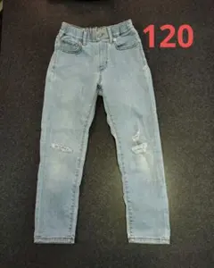 UNIQLO ダメージデニムパンツ 120