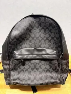 COACH シグネチャー バックパック ブラックのサムネイル