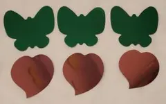 SEVENTEEN 落下物 蝶 ハート