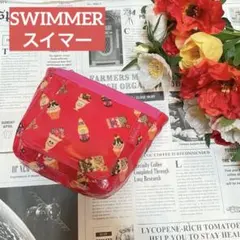 SWIMMER スイマー ポーチ レッド アイスクリーム柄のサムネイル