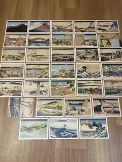 Hiroshige Sharaku Hokusai 広重 写楽 北斎 展示券7枚 - メルカリ