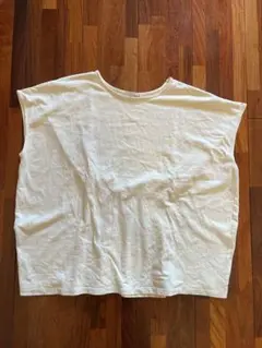 【特価】Helmオフホワイト ノースリーブTシャツ Mサイズ