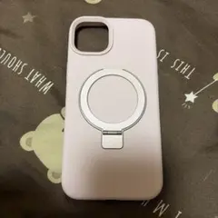 iPhone15plus リング付きiPhoneケース