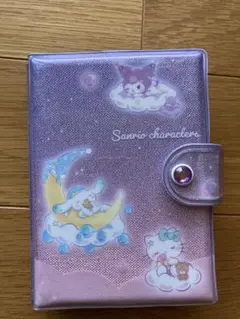 サンリオ　キャラクターシール帳　6穴バインダー　シール台紙10枚