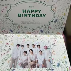 Snow Man 2026 バースデーカード