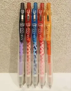 新品　SARASA ゆーぽん　サラサ　ゆーぽん　サラサクリップ　ゆーぽん5本のサムネイル