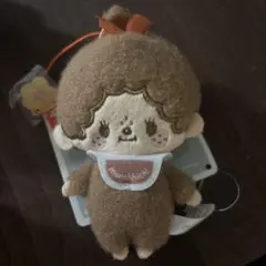 モンチッチ ぬいぐるみ キーホルダー　むきゅむきゅマスコット