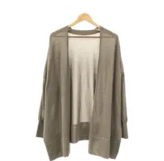 ドゥーズィーエムクラス　shake code ショートカーディガン　ベージュ