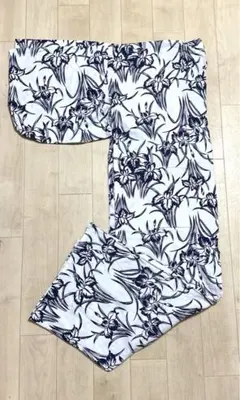 お値下げ　浴衣　綿100%　花柄　日本製