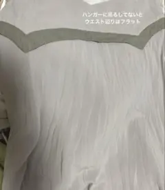 GALLARDA GALANTE ハイウェストフレアスカート グレー レース付のサムネイル