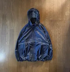 90s 00s NIKE ナイロンジャケット 黒 archive y2k テック