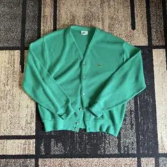 あいみょん着用 80s ラコステ izod usa製 カーディガン