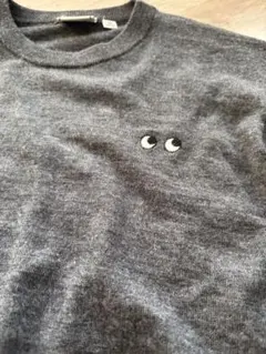 ANYA HINDMARCH グレーセーター 160サイズ