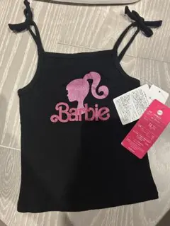 Barbie ノースリーブ タンクトップ ブラック 120cm - メルカリ