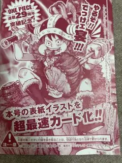 ワンピースカード モンキー・D・ルフィ 29th ANNIVERSARY - メルカリ