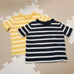 GAP ボーダー Tシャツ 2枚セット 12-18ヶ月のサムネイル