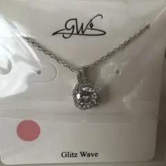 LuLuDiy Glitz Wave スクエアストーンネックレス73