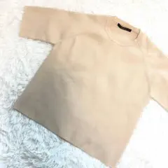 FONCE 半袖カットソー トップス きれいめ くすみオレンジ レディースのサムネイル