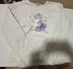 any FAM 長袖カットソー 130 猫デザイン
