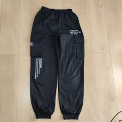 キッズ カーゴパンツ ブラック
