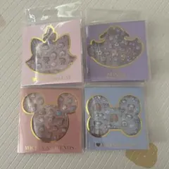 ディズニーストア ぷっくりシール 4種セット