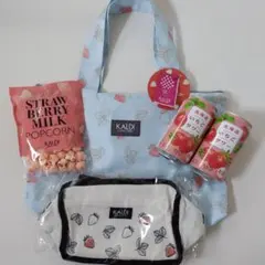 KALDI いちごバック　　　　 抜き取りなし