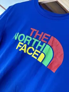 THE NORTH FACE ロゴ Tシャツ 青