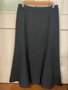 【美品】Reflect ブラック フレアスカート ひざ丈