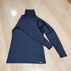 ZETT　アンダーシャツ　黒　タートルネック　長袖