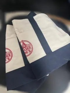 2 新しいTrader Joe's ロゴ入りトートバッグ