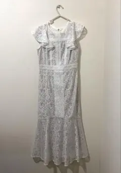 ジルバイジルスチュアート ラッセルレースドレス ピンク S - メルカリ