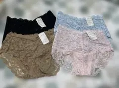 総レース　ショーツ4枚セット　Mサイズ