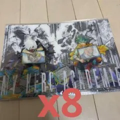 ヒロアカ クリアファイル 付録 ジャンプGIGA8枚セット