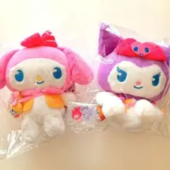 クッピー×サンリオぬいぐるみとドロップチャームセット　マイメロクロミ