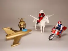 バンプレスト ビープロキャラクターアクションフィギュア＆ビークル 全 