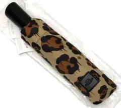 新品 未使用 COACH コーチ オセロット レオパード 折りたたみ傘 ヒョウ柄