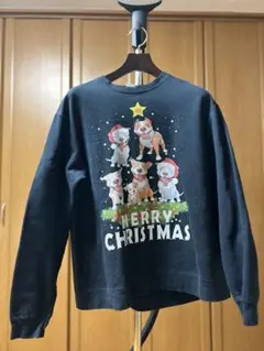 【クリスマス】アメリカ古着　スウェット　XL