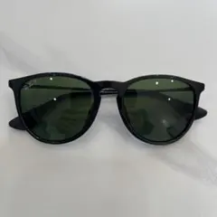 Ray-Ban ブラックフレーム グリーンレンズ サングラス