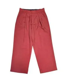 HARE リネンライクスラックス レッド Mサイズのサムネイル