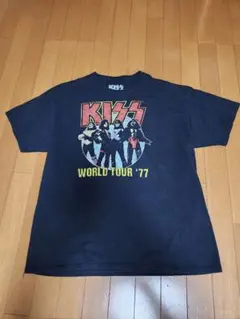 KISS ツアーTシャツ ビンテージ 古着 バンドTシャツ
