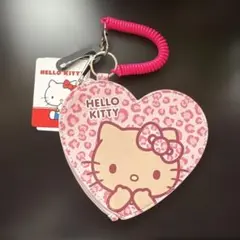 ハローキティ　ヒョウ柄パスケース　新品未使用⭐︎