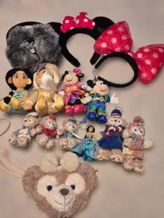 ディズニー カチューシャ ぬいぐるみ セット - メルカリ